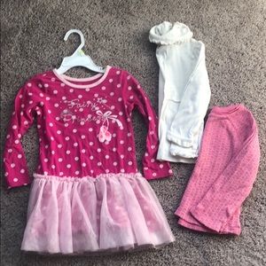 Girls 4T long sleeve lot